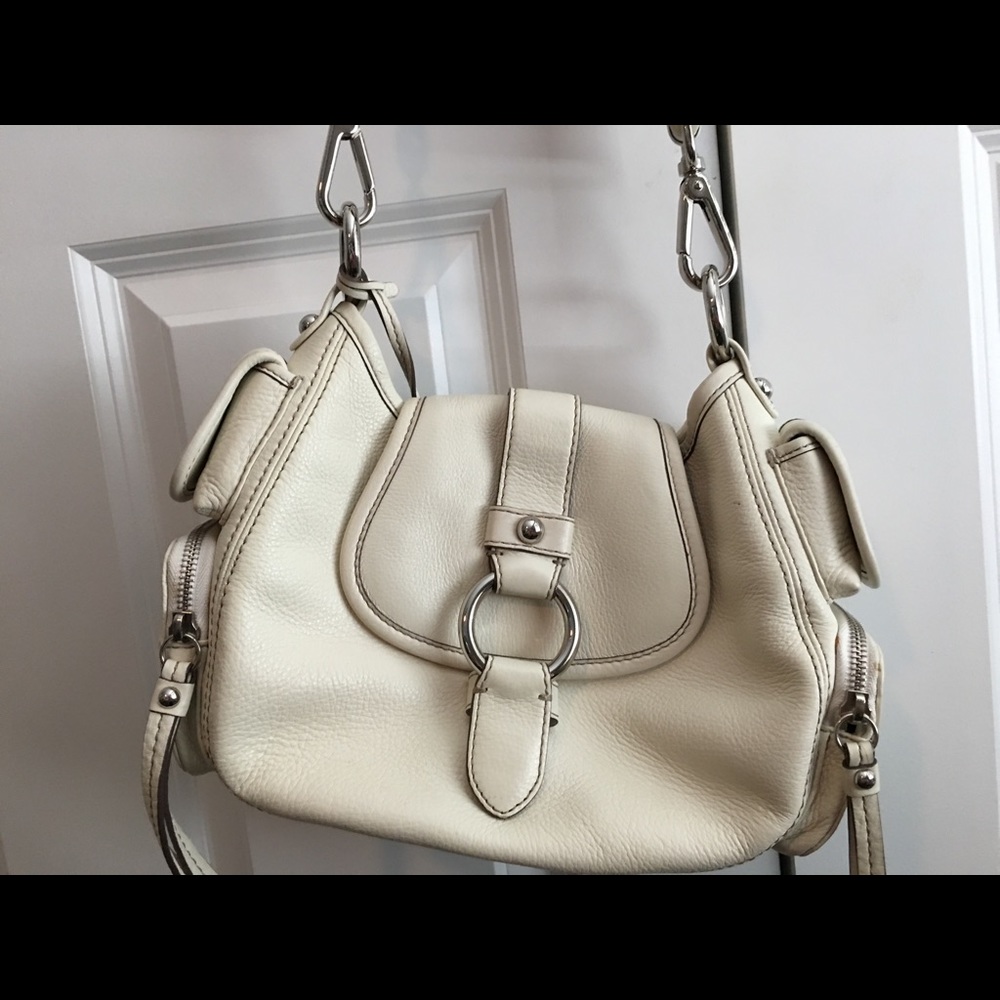 Cream Banana Republic purse